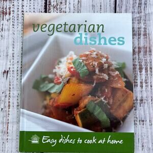 Vegetarian Dishes Hardcover Cookbook Pre-Loved
